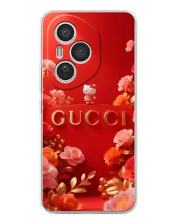 Чехол для Huawei Honor 400 Pro с картинкой «Gucci — золотой сад»