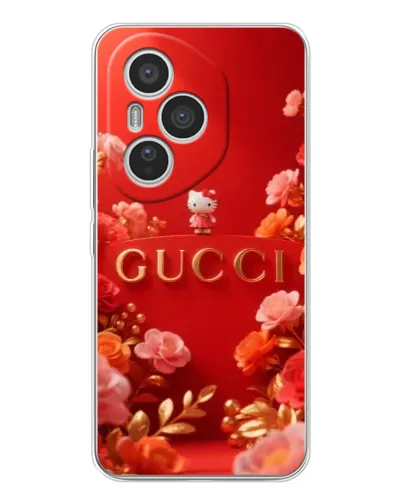 Чехол для Huawei Honor 400 Pro с картинкой «Gucci — золотой сад»