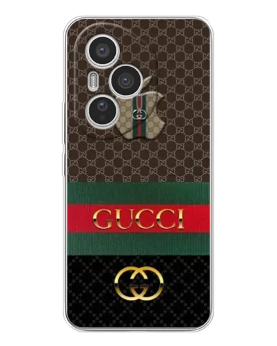 Чехол для Huawei Honor 400 Pro с картинкой «Gucci — брендированный десерт»