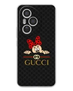 Чехол для Huawei Honor 400 Pro с картинкой «Минни Маус Gucci — черный»