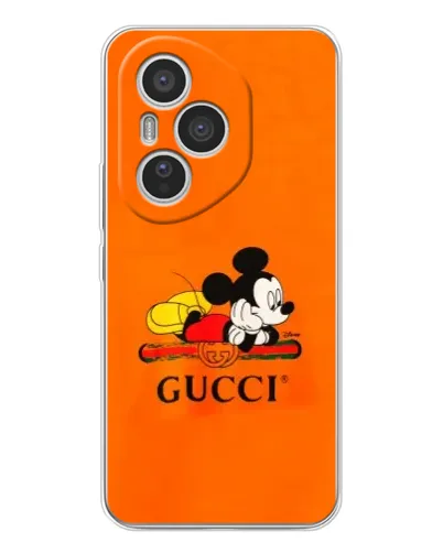 Чехол для Huawei Honor 400 Pro с картинкой «Микки Маус Gucci — оранж» Чехол для Huawei Honor 400 Pro с картинкой «Микки Маус Gucci — оранж»