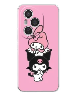 Чохол для Huawei Honor 400 Pro з картинкою «My Melody та Kuromi» Чохол для Huawei Honor 400 Pro з картинкою «My Melody та Kuromi»