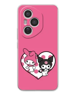 Чохол для Huawei Honor 400 Pro з картинкою «Kuromi та My Melody» Чохол для Huawei Honor 400 Pro з картинкою «Kuromi та My Melody»
