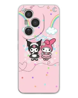 Чохол для Huawei Honor 400 Pro з картинкою «My Melody та Kuromi» Чохол для Huawei Honor 400 Pro з картинкою «My Melody та Kuromi»