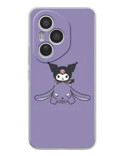 Чохол для Huawei Honor 400 Pro з картинкою «Kuromi на ліловому фоні» Чохол для Huawei Honor 400 Pro з картинкою «Kuromi на ліловому фоні»