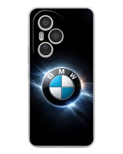 Чехол для Huawei Honor 400 Pro с картинкой «BMW — неоновое сияние»