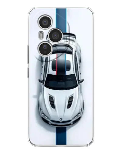 Чехол для Huawei Honor 400 Pro с картинкой «Вид сверху — BMW M»