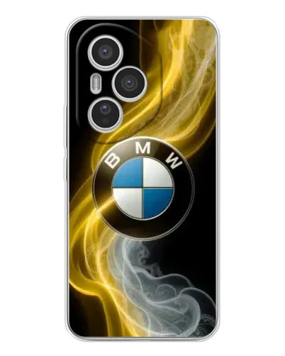 Чехол для Huawei Honor 400 Pro с картинкой «Золотистый дым BMW»