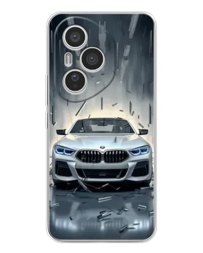 Чехол для Huawei Honor 400 Pro с картинкой «BMW в свете фар»
