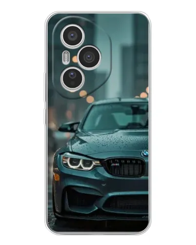 Чехол для Huawei Honor 400 Pro с картинкой «BMW в огнях города»
