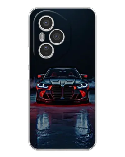 Чехол для Huawei Honor 400 Pro с картинкой «BMW на мокрой дороге»