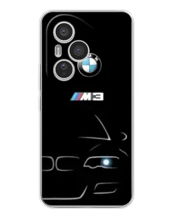Чехол для Huawei Honor 400 Pro с картинкой «Минималистичный принт BMW M3»