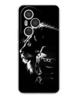 Чехол для Huawei Honor 400 Pro с картинкой «BMW и лев»