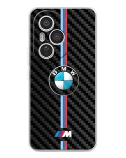 Чехол для Huawei Honor 400 Pro с картинкой «Эмблема BMW и карбон»