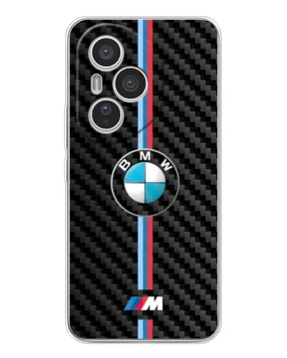 Чехол для Huawei Honor 400 Pro с картинкой «Эмблема BMW и карбон»