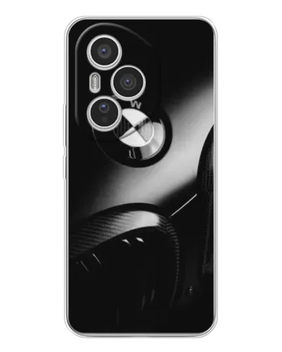 Чехол для Huawei Honor 400 Pro с картинкой «Эмблема BMW — макро»