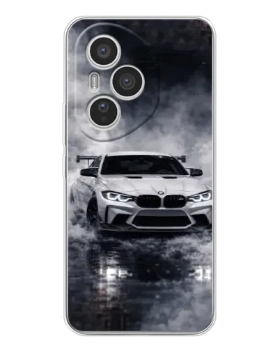 Чехол для Huawei Honor 400 Pro с картинкой «BMW сквозь туман»