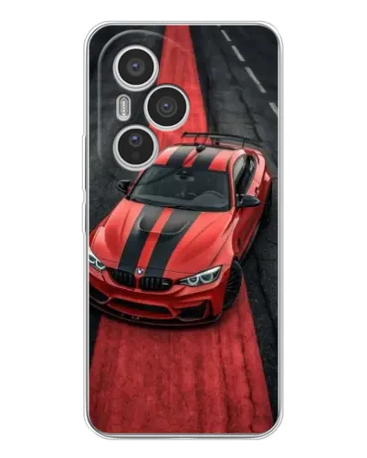 Чехол для Huawei Honor 400 Pro с картинкой «BMW на красной дорожке»
