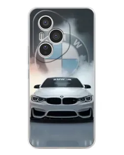 Чехол для Huawei Honor 400 Pro с картинкой «BMW в белом дыму»