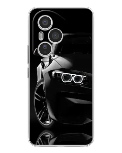 Чехол для Huawei Honor 400 Pro с картинкой «Черная BMW — профиль» Чехол для Huawei Honor 400 Pro с картинкой «Черная BMW — профиль»
