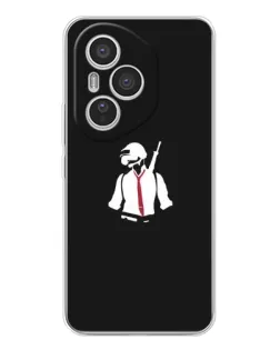 Чехол для Huawei Honor 400 Pro с картинкой «PUBG — силуэт воина»