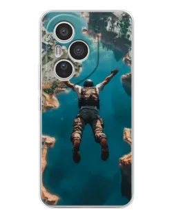 Чехол для Huawei Honor 400 Pro с картинкой «PUBG — свободное падение»