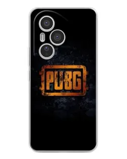 Чехол для Huawei Honor 400 Pro с картинкой «PUBG — золотой логотип»