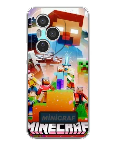 Чехол для Huawei Honor 400 Pro с картинкой «Minecraft герои игры» Чехол для Huawei Honor 400 Pro с картинкой «Minecraft герои игры»