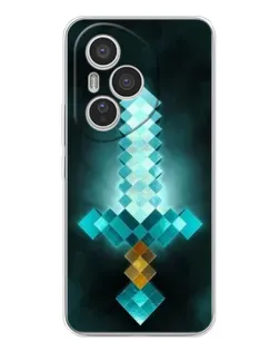 Чехол для Huawei Honor 400 Pro с картинкой «Алмазный меч неон» Чехол для Huawei Honor 400 Pro с картинкой «Алмазный меч неон»