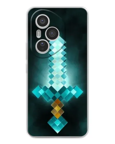Чехол для Huawei Honor 400 Pro с картинкой «Алмазный меч неон» Чехол для Huawei Honor 400 Pro с картинкой «Алмазный меч неон»