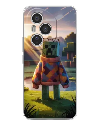 Чехол для Huawei Honor 400 Pro с картинкой «Крипер в свитере» Чехол для Huawei Honor 400 Pro с картинкой «Крипер в свитере»