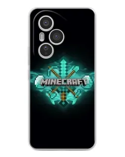 Чехол для Huawei Honor 400 Pro с картинкой «Minecraft Diamond лого» Чехол для Huawei Honor 400 Pro с картинкой «Minecraft Diamond лого»