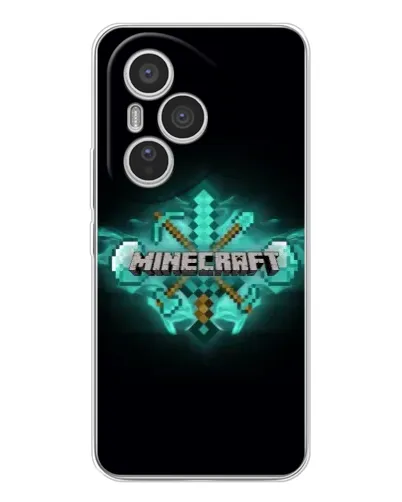 Чехол для Huawei Honor 400 Pro с картинкой «Minecraft Diamond лого» Чехол для Huawei Honor 400 Pro с картинкой «Minecraft Diamond лого»
