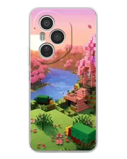 Чехол для Huawei Honor 400 Pro с картинкой «Розовое дерево Minecraft» Чехол для Huawei Honor 400 Pro с картинкой «Розовое дерево Minecraft»