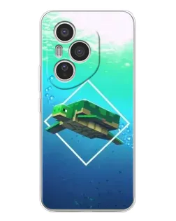 Чехол для Huawei Honor 400 Pro с картинкой «Черепаха Minecraft» Чехол для Huawei Honor 400 Pro с картинкой «Черепаха Minecraft»