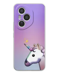 Чехол для Huawei Honor 400 Pro с картинкой «Единорог градиент»