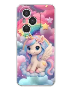 Чехол для Huawei Honor 400 Pro с картинкой «Маленький единорог»
