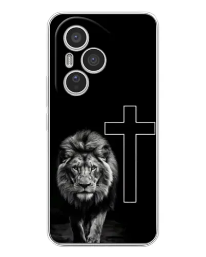 Чехол для Huawei Honor 400 Pro с картинкой «Лев и Крест»
