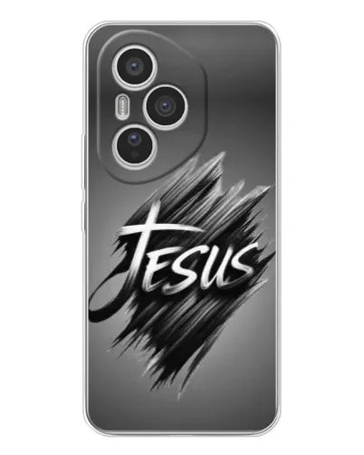 Чехол для Huawei Honor 400 Pro с картинкой «Надпись Jesus Graffiti»
