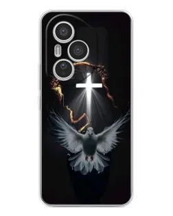 Чехол для Huawei Honor 400 Pro с картинкой «Голубь и Свет»