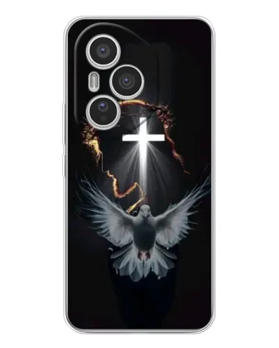 Чехол для Huawei Honor 400 Pro с картинкой «Голубь и Свет»