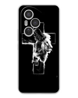 Чохол для Huawei Honor 400 Pro з картинкою «Сяючий хрест Jesus»