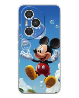 Чехол для Huawei Honor 400 Pro с картинкой «Mickey и мыльные пузыри»