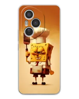Чехол для Huawei Honor 400 Pro с картинкой «Губка Боб повар»
