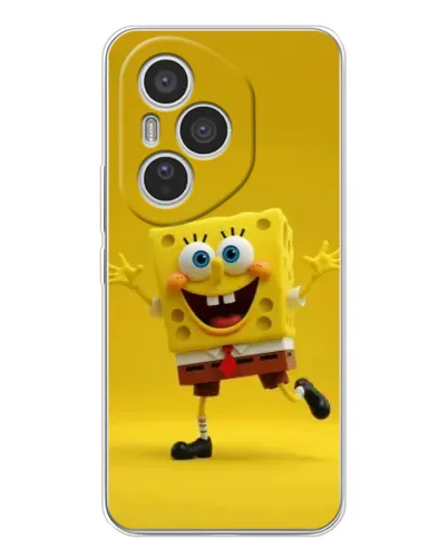 Чехол для Huawei Honor 400 Pro с картинкой «Позитивный Губка Боб»