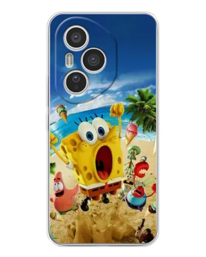 Чехол для Huawei Honor 400 Pro с картинкой «Развлечения на пляже»