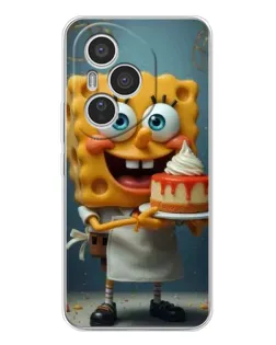 Чехол для Huawei Honor 400 Pro с картинкой «Повар Спанч Боб»