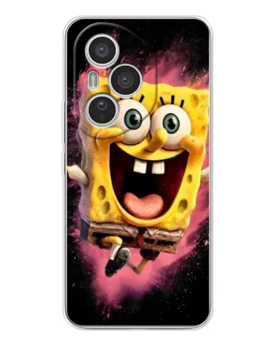 Чехол для Huawei Honor 400 Pro с картинкой «Взрывной Спанч Боб»