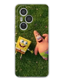 Чехол для Huawei Honor 400 Pro с картинкой «Друзья на лужайке»