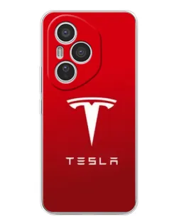 Чехол для Huawei Honor 400 Pro с картинкой «Tesla Red Classic»